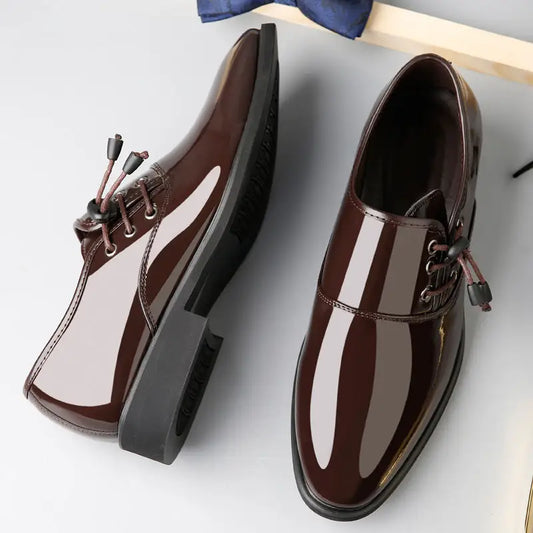 Lace-Up Leather Shoes Men Business Casual Shoes Men Beyond Trends Hub