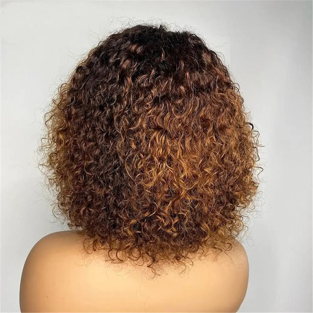 Ladies Black African Small Curly Short Hair With Long Hair Beyond Trends Hub