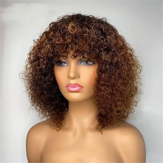Ladies Black African Small Curly Short Hair With Long Hair Beyond Trends Hub
