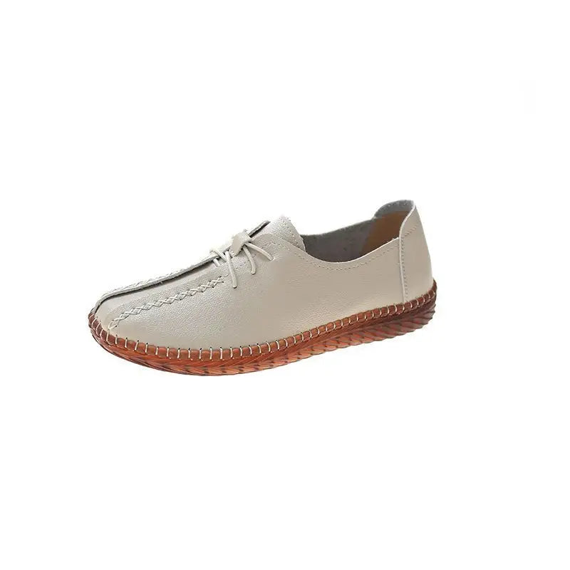 Ladies Casual Shoes For Comfortable Outer Wear - Beige / 35
