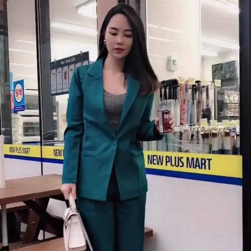 Ladies Professional Suits Women’s Formal Two-Piece Suits