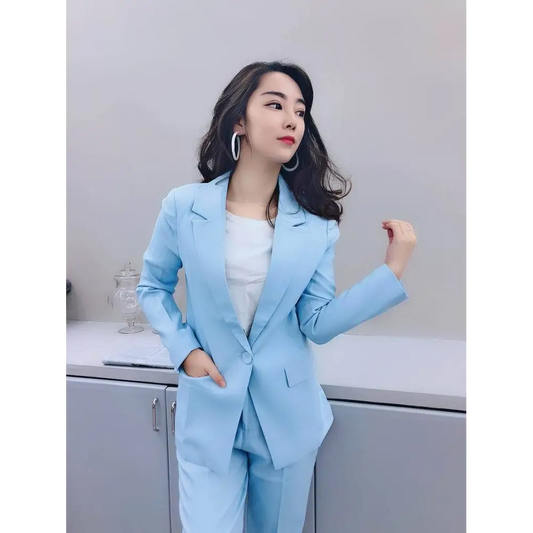 Ladies Professional Suits Women’s Formal Two-Piece Suits