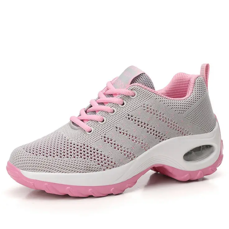 Ladies shoes net shoes - Gray / 35