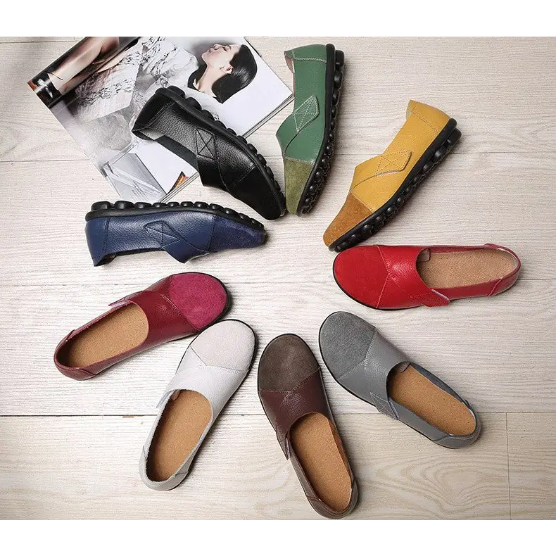 Ladies’ Velcro peas shoes