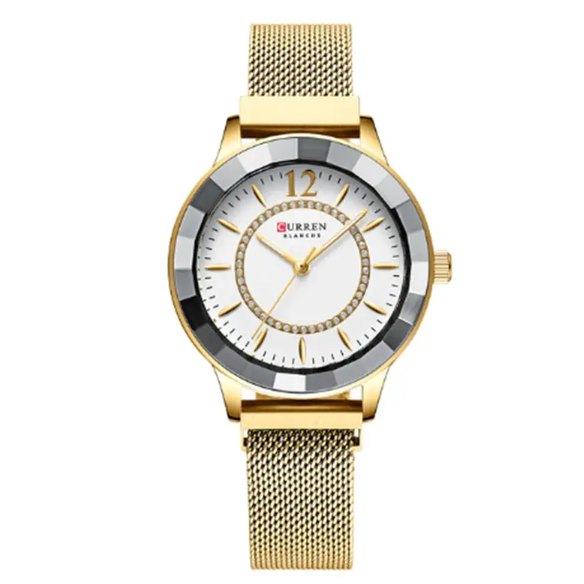 Ladies Watch Magnet Buckle Mesh Belt Fashionable and Simple - Beyond Trends Hub 