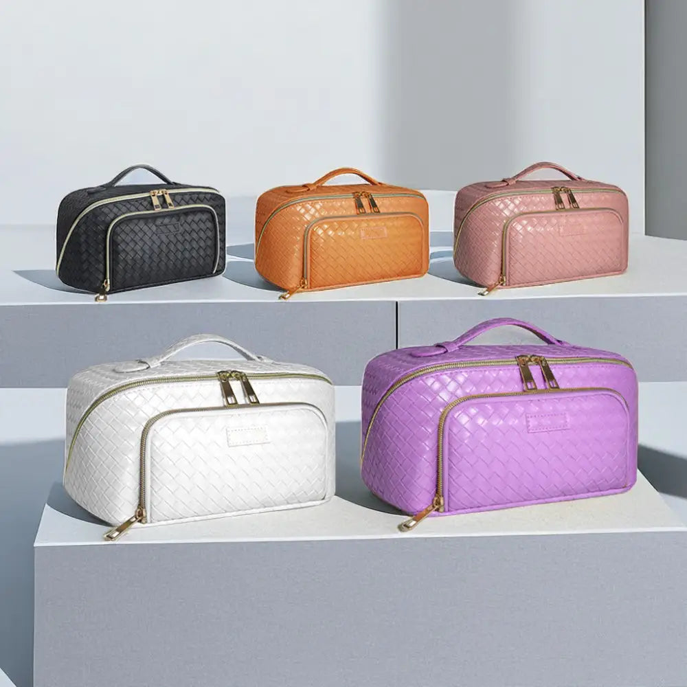 Large-Capacity Cosmetic Bag Portable Waterproof Makeup Storage Case Women Multifunction Bathroom Toiletries Organizer Pouch Item - Beyond Trends Hub 