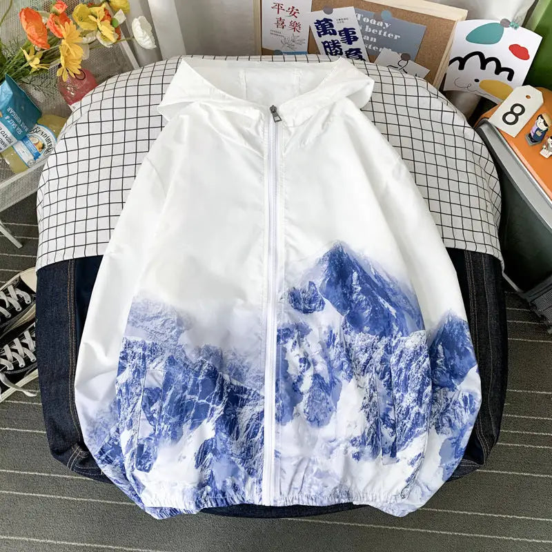 Large Ice Silk Coat Outdoor UV Protection For Men And Women Beyond Trends Hub