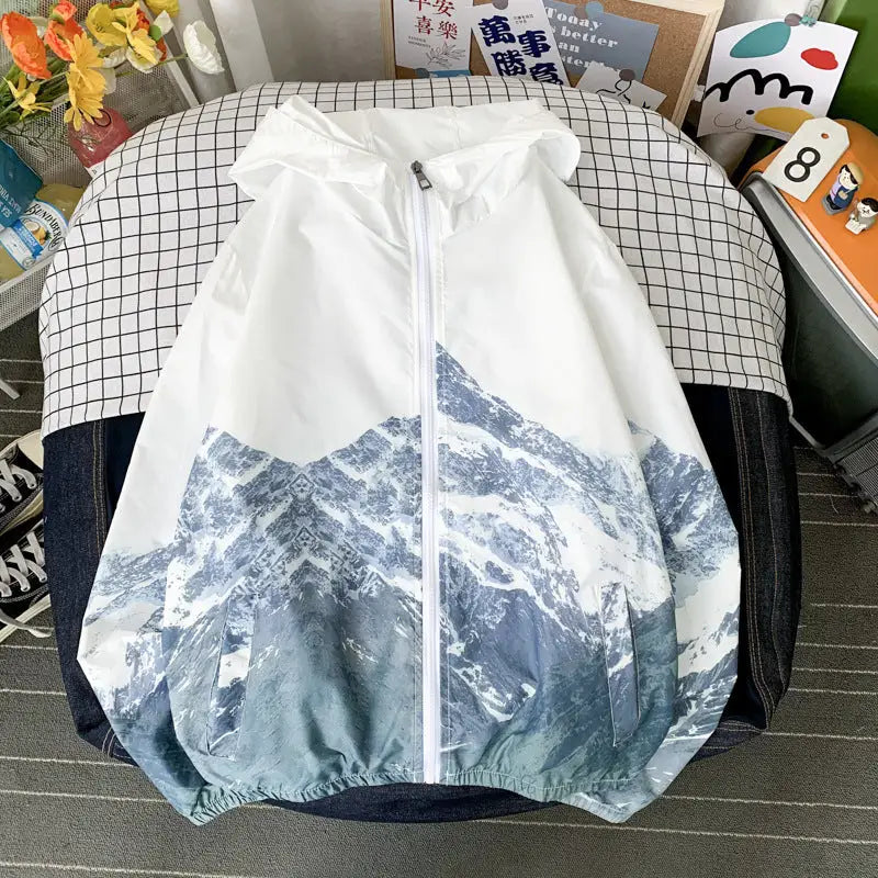 Large Ice Silk Coat Outdoor UV Protection For Men And Women Beyond Trends Hub