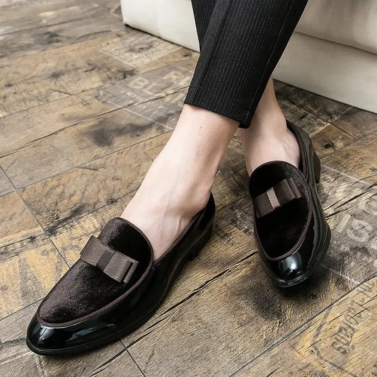 Large Size Men's Leather Shoes Pointed Toe Business Formal Wear Trend Beyond Trends Hub