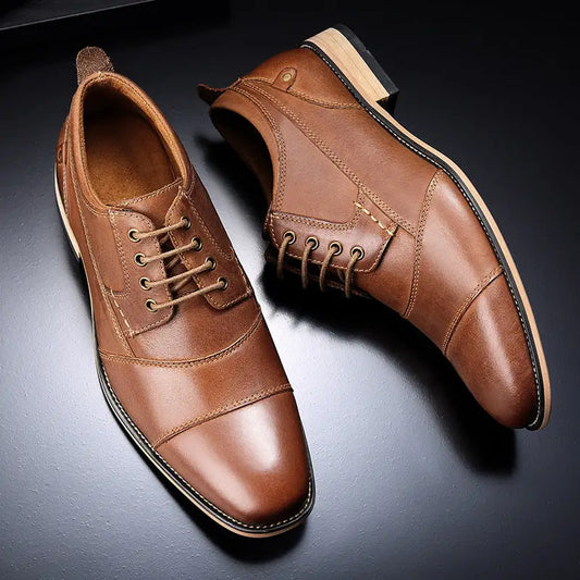Leather lace-up casual shoes Beyond Trends Hub