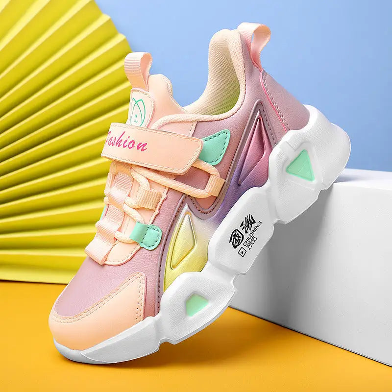 Leather Little Girls Running Shoes Beyond Trends Hub