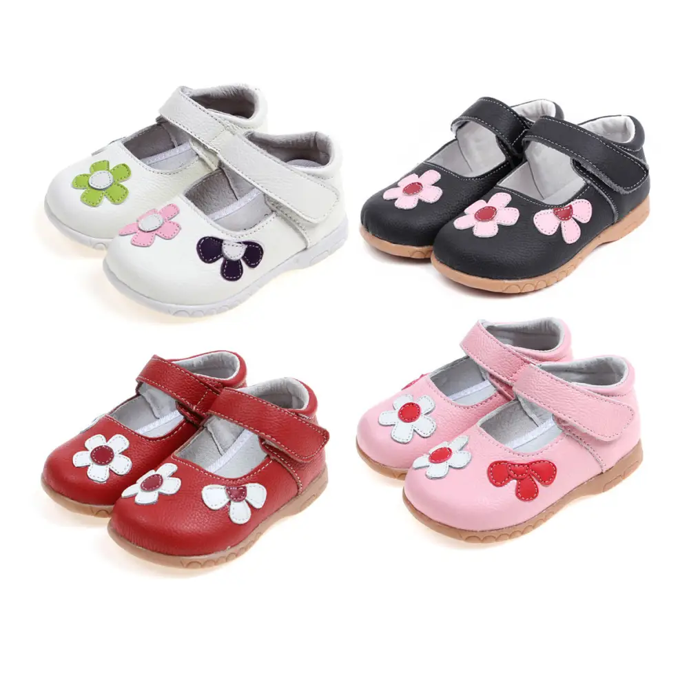 Leather Shoes Korean Princess Shoes Single Shoes Cowhide Children’S Shoes Baby Shoes