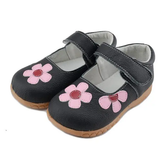 Leather Shoes Korean Princess Shoes Single Shoes Cowhide Children’S Shoes Baby Shoes