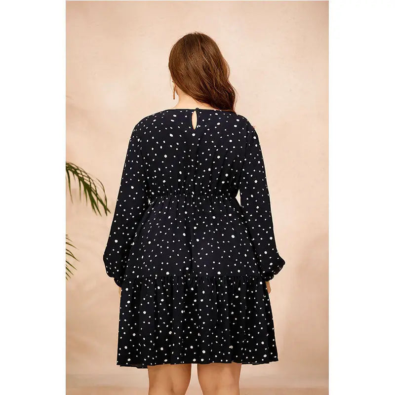 Leisure Home Loose Women’s Plus Size Floral Dress