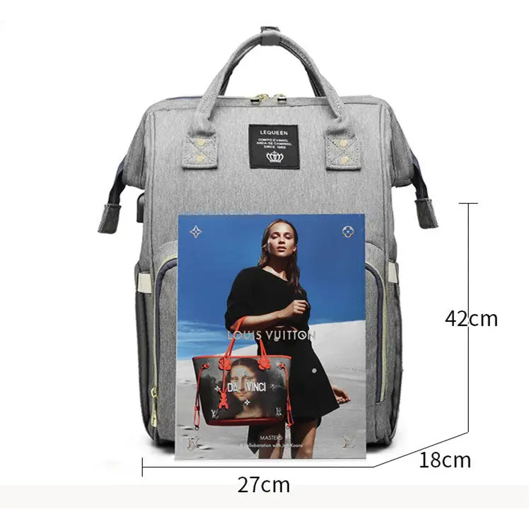 LEQUEEN Multifunctional Large Capacity Mummy Bag