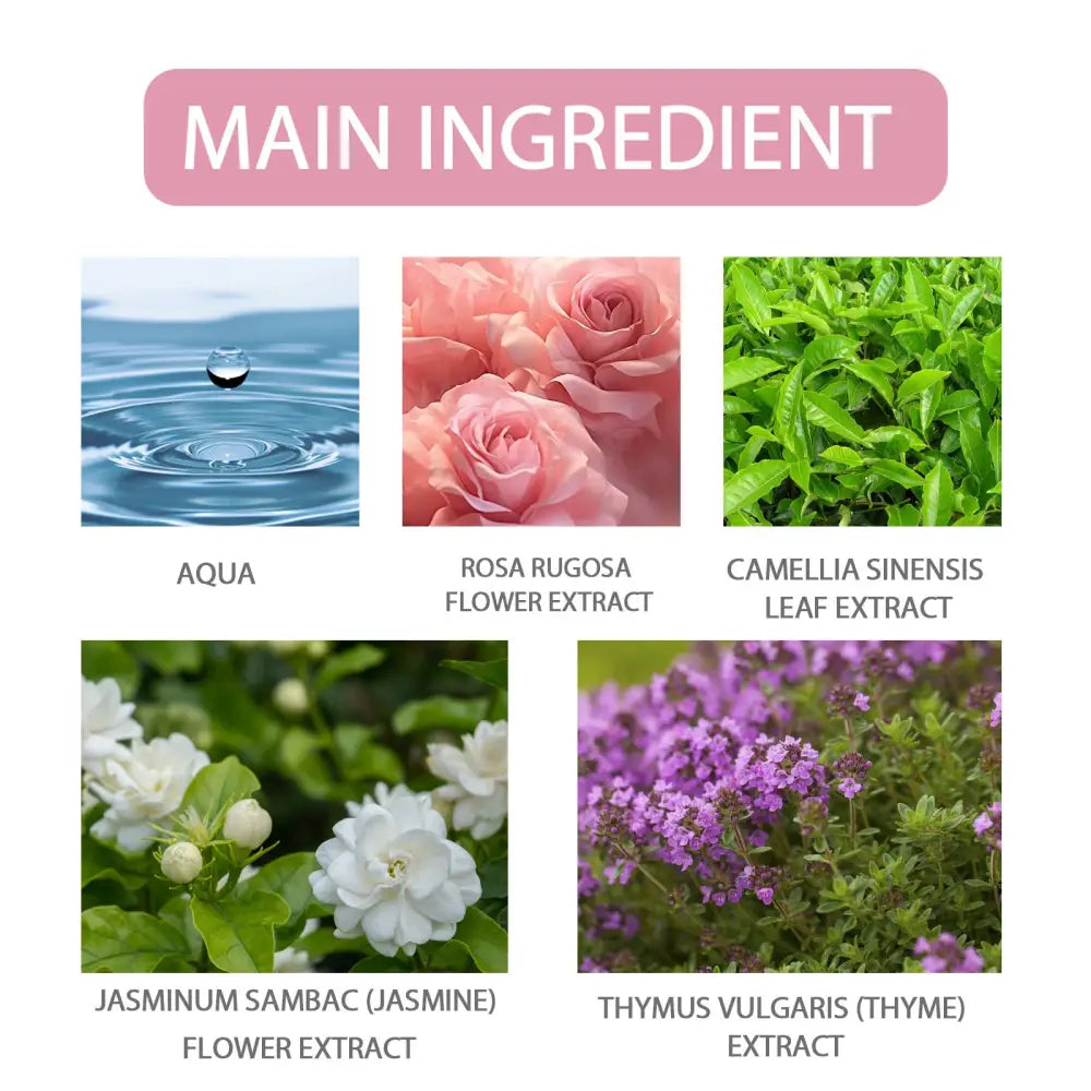 Long Lasting Fragrance With Rose - Warm & Floral Women’s Perfume - 15ML - Pink - 5