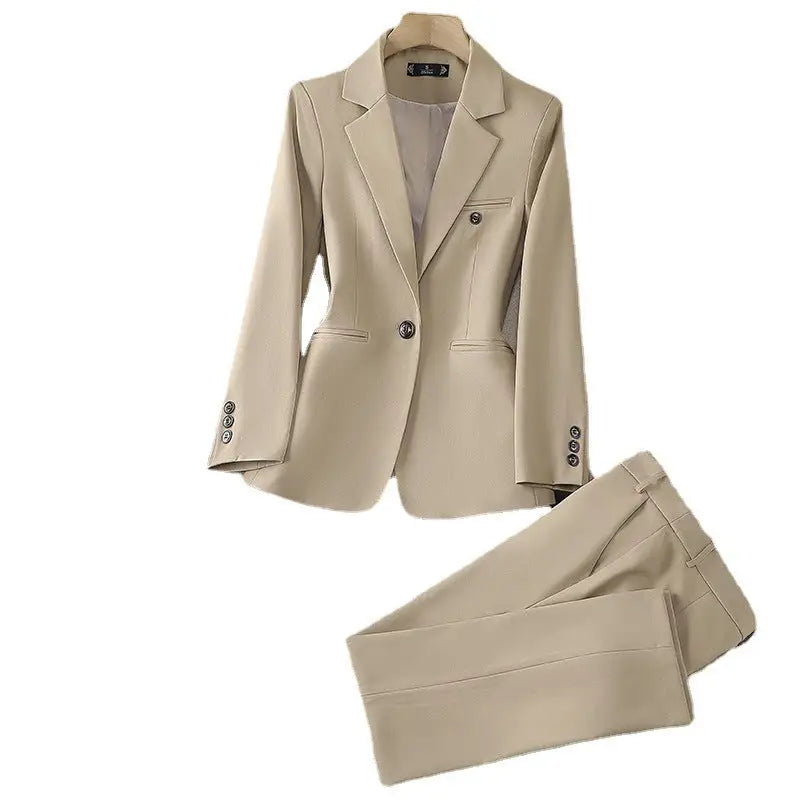 Long Sleeve Professional Women’s Suit Trousers Formal Suit