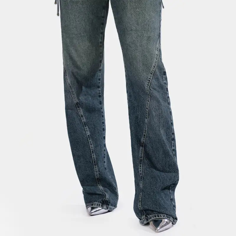 Loose And Simple All-match Denim Trousers Women Beyond Trends Hub