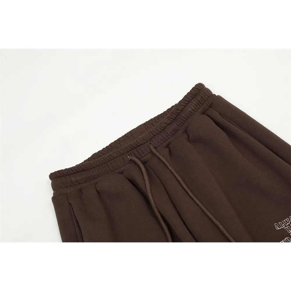 Loose Casual Fleece-lined Trousers Men