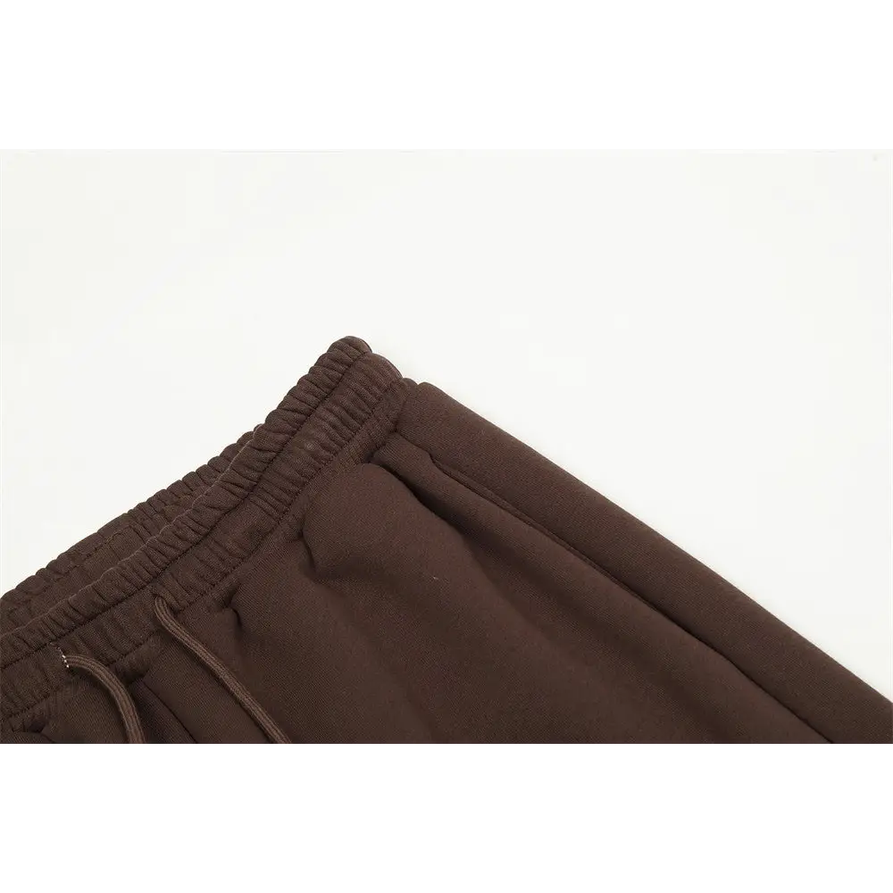 Loose Casual Fleece-lined Trousers Men