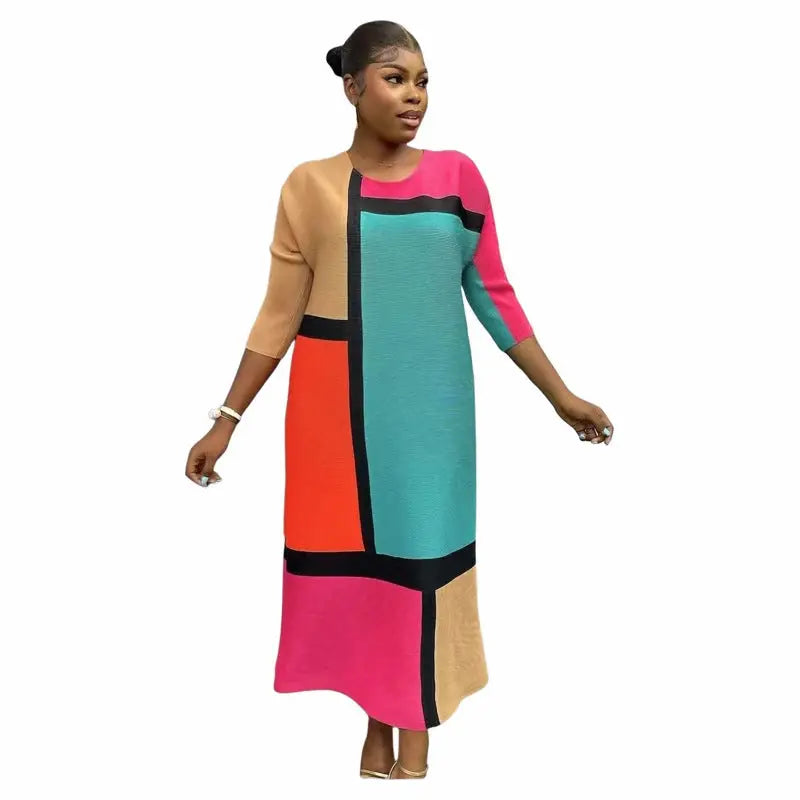 Loose Elastic Summer Women’s Clothing Dress