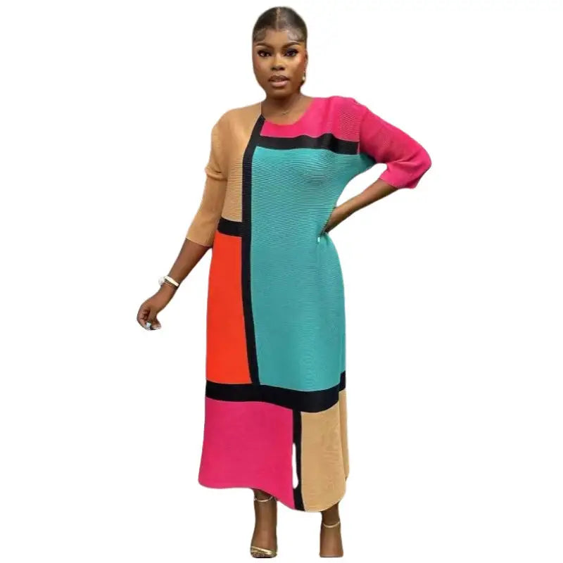 Loose Elastic Summer Women’s Clothing Dress