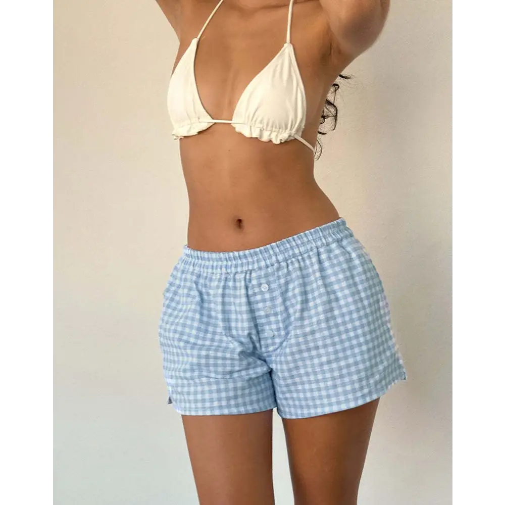 Loose Outer Wear Elastic Waist Casual Shorts For Women Beyond Trends Hub