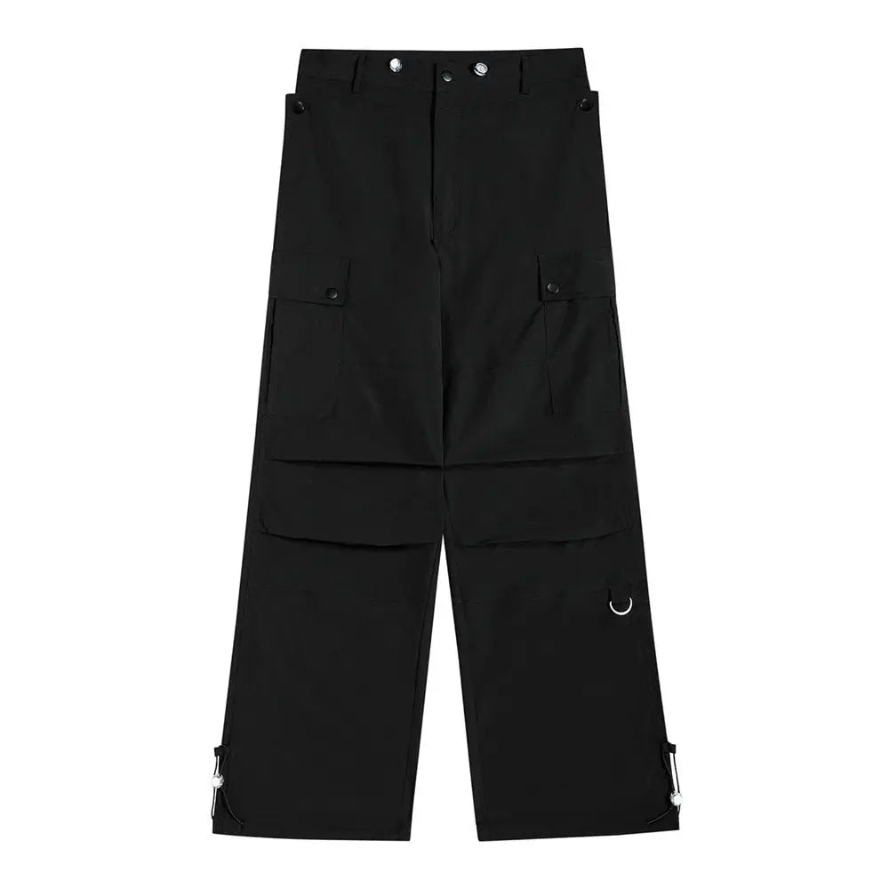 Loose Street Workwear Trousers For Men - Black / S