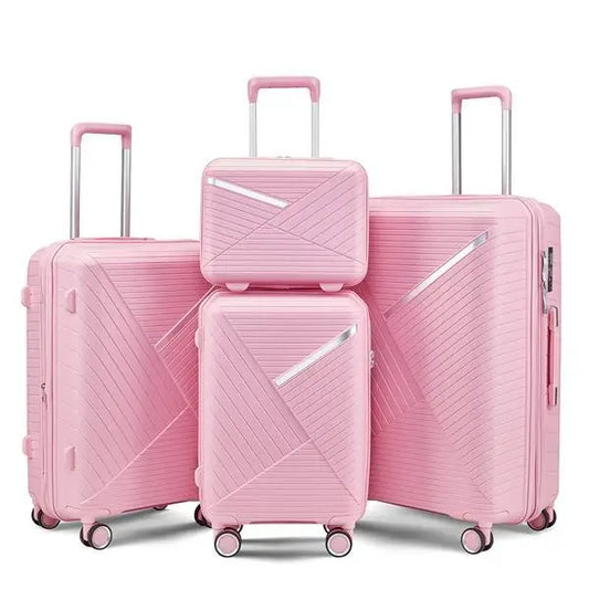 Luggage Set 4-piece Set - Pink - 5