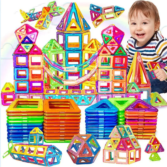 Magnetic Building Blocks DIY Magnets Toys For Kids Designer Construction Set Gifts For Children Toys Beyond Trends Hub