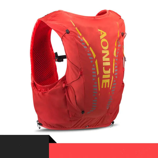 Marathon running water bag backpack - Orange / L XL