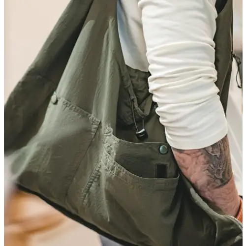 Marden Retro Multi-pocket Sleeveless Nylon Frock Vest Outdoor Functional Dual-use Shoulder Bag For Men Beyond Trends Hub