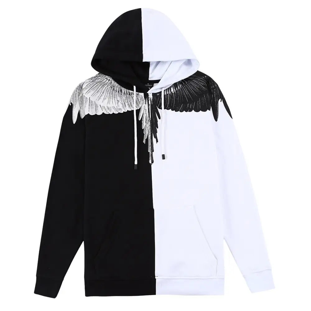 Mark Bronn Wings Print Hooded Sweatshirt for Men and Women Beyond Trends Hub