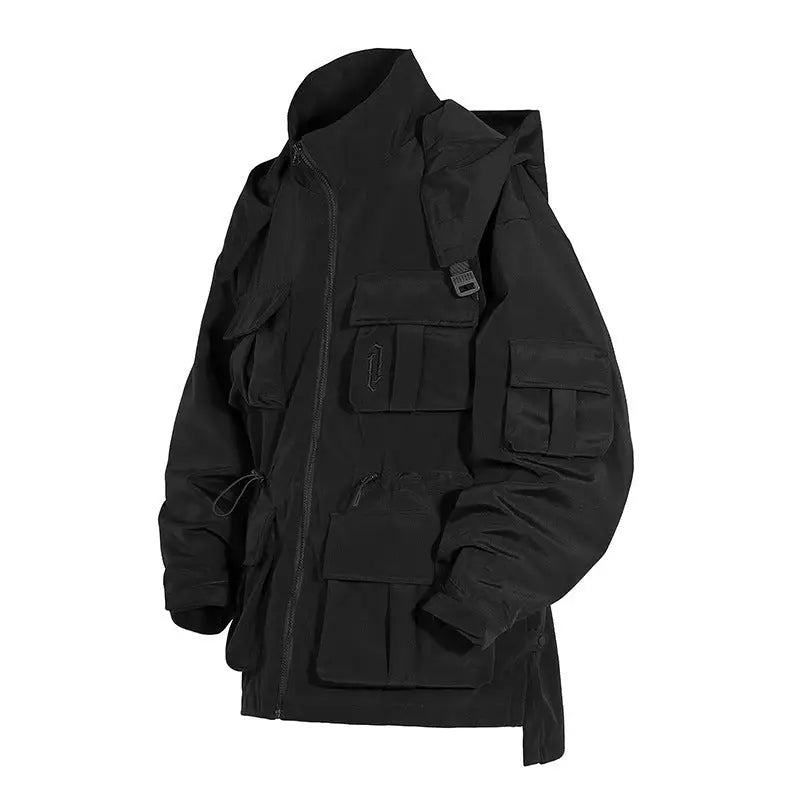 Men And Women With Standing Collars Large Pockets And Hooded Jackets Beyond Trends Hub