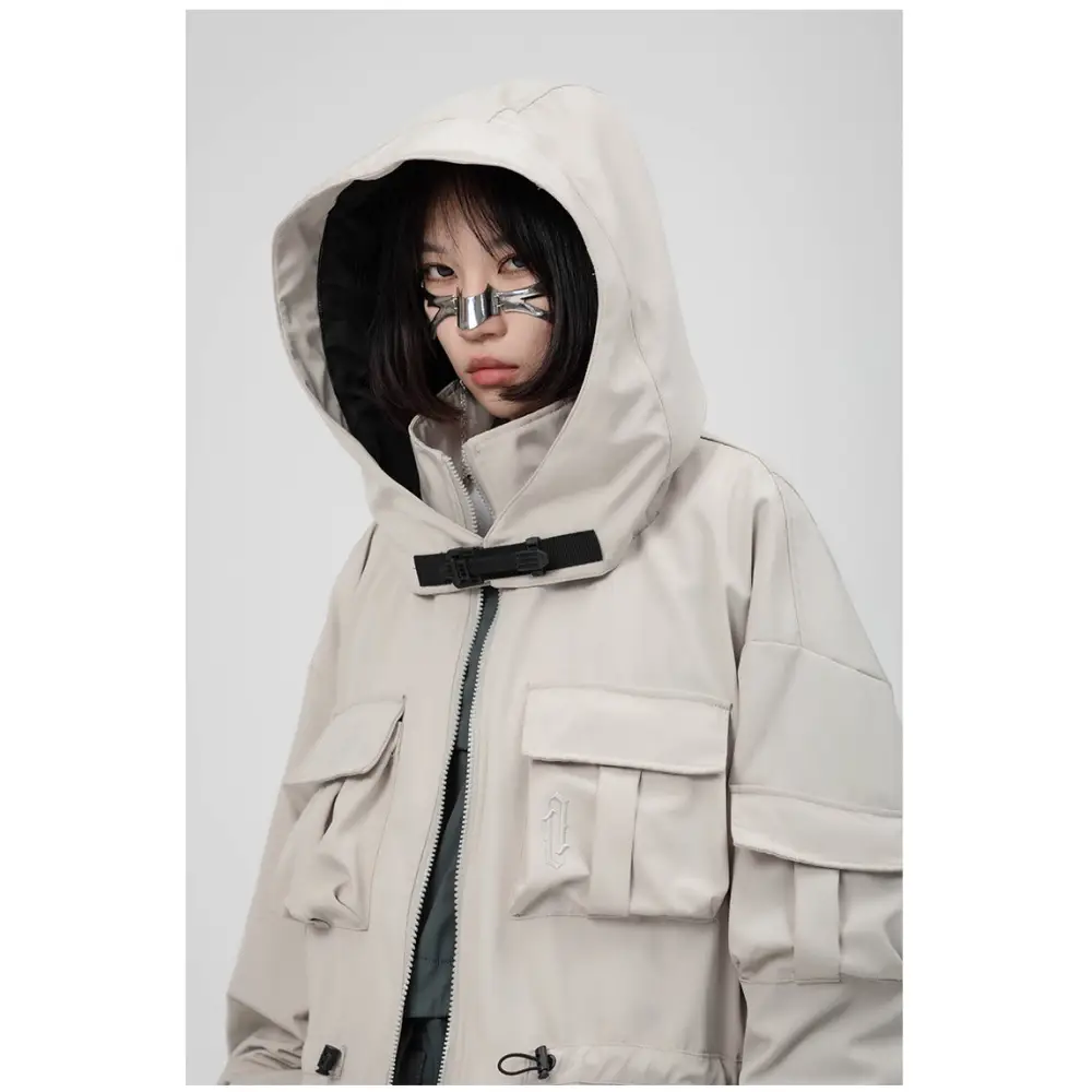 Men And Women With Standing Collars Large Pockets And Hooded Jackets Beyond Trends Hub