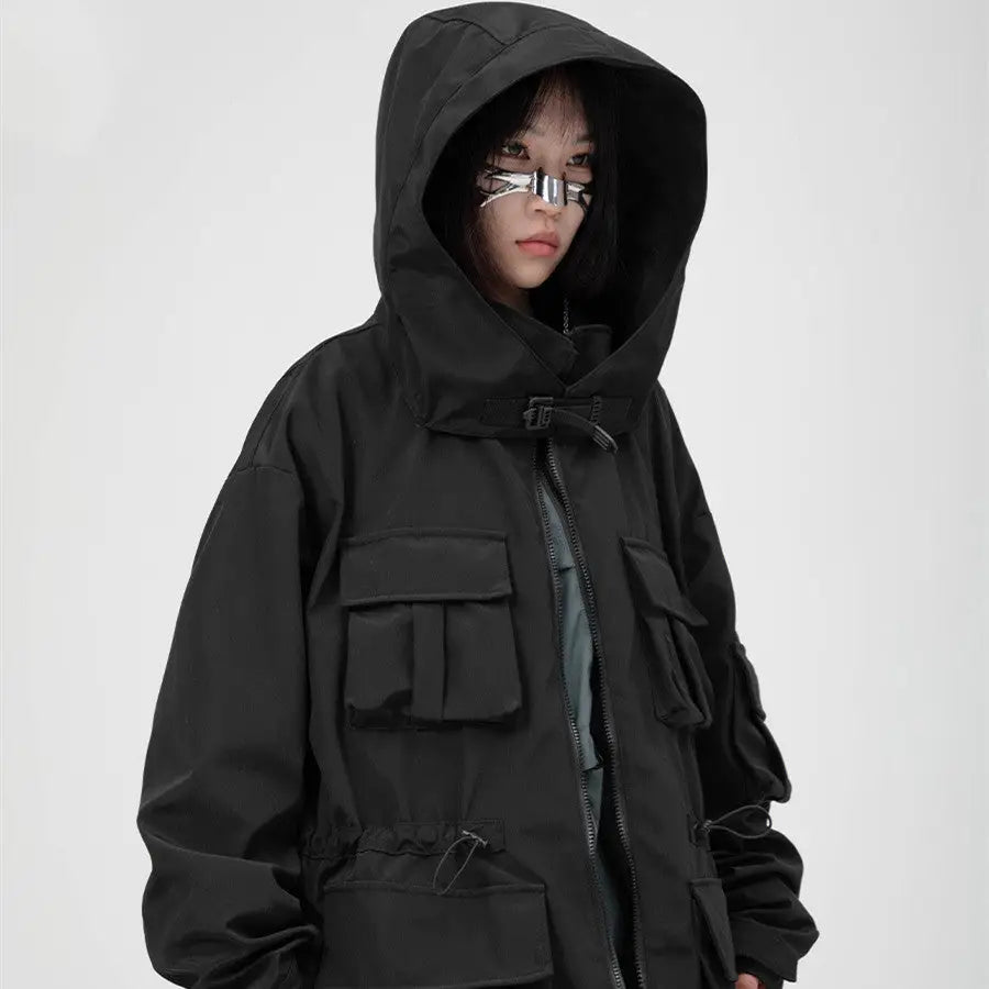 Men And Women With Standing Collars Large Pockets And Hooded Jackets Beyond Trends Hub