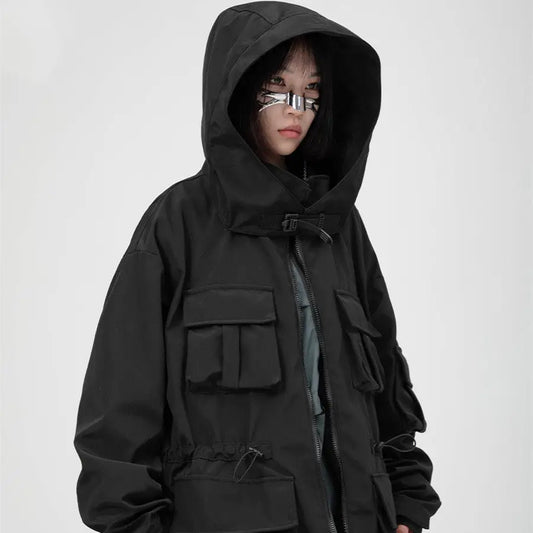 Men And Women With Standing Collars Large Pockets And Hooded Jackets Beyond Trends Hub