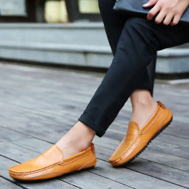 Men Loafers Slip On Formal Comfortable Soft Shoes Beyond Trends Hub