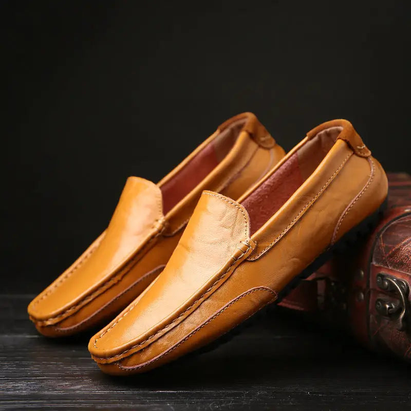 Men Loafers Slip On Formal Comfortable Soft Shoes Beyond Trends Hub