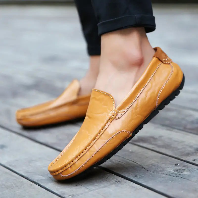 Men Loafers Slip On Formal Comfortable Soft Shoes Beyond Trends Hub
