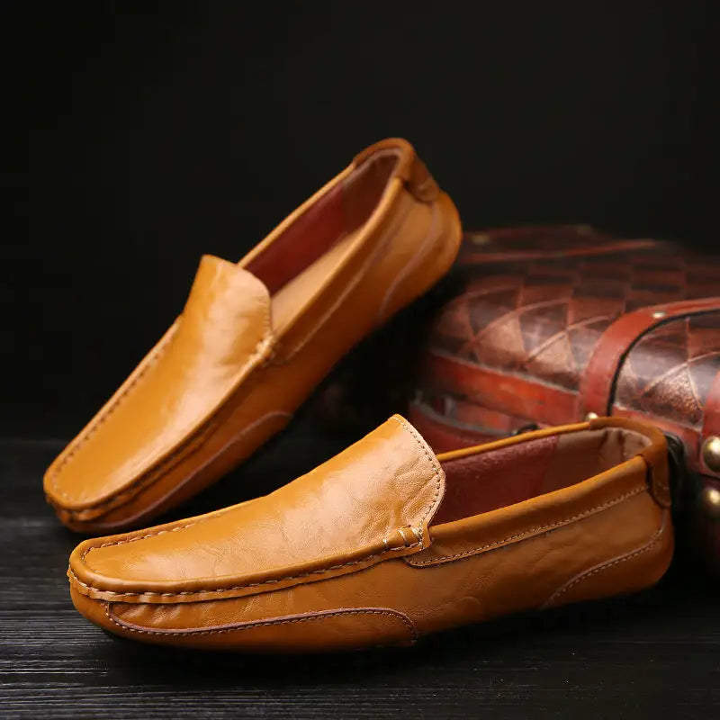 Men Loafers Slip On Formal Comfortable Soft Shoes Beyond Trends Hub