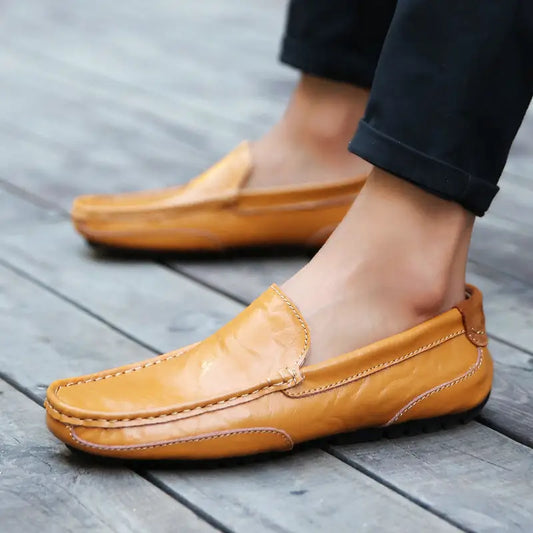 Men Loafers Slip On Formal Comfortable Soft Shoes Beyond Trends Hub