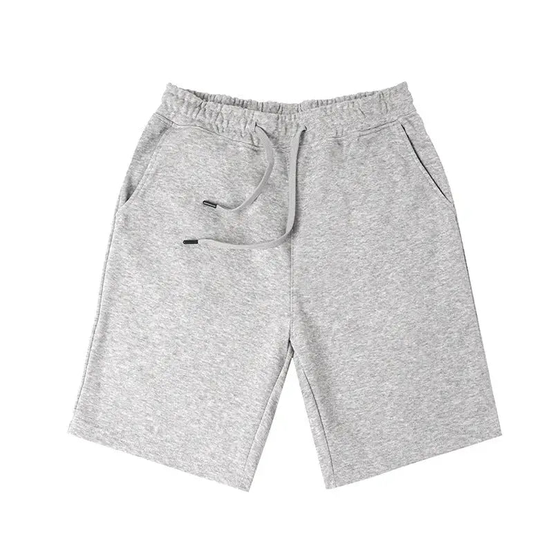 Men's And Women's Same Heavy Knit Sports Drawstring Straight Shorts Beyond Trends Hub