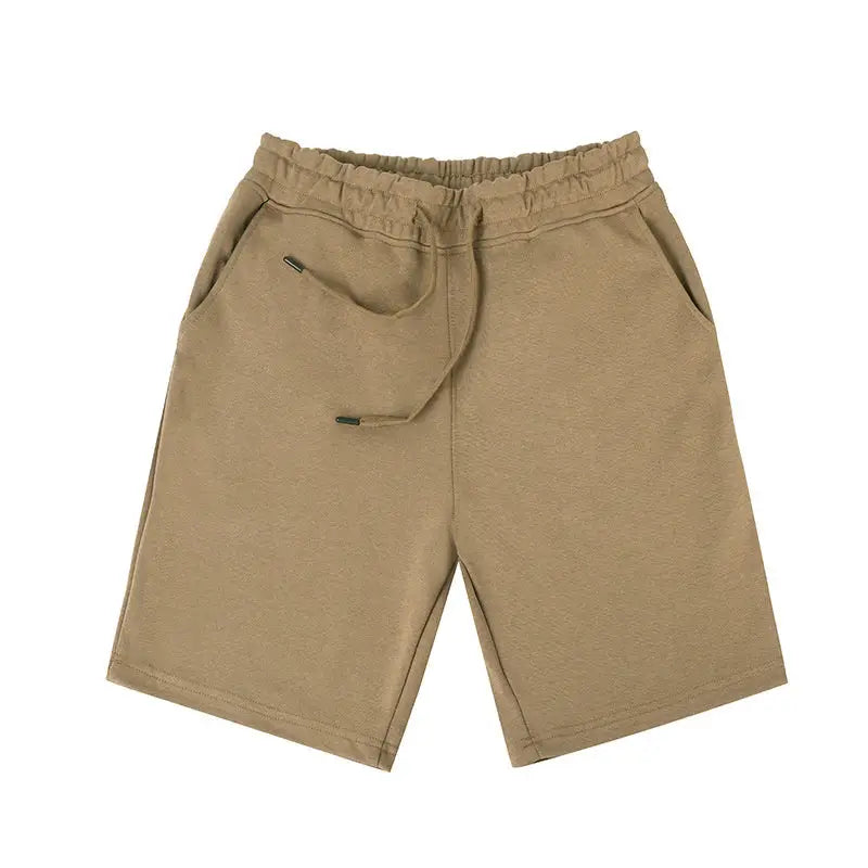 Men's And Women's Same Heavy Knit Sports Drawstring Straight Shorts Beyond Trends Hub