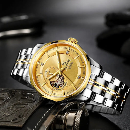 Men's Automatic Mechanical Watchstainless Steel - Beyond Trends Hub 