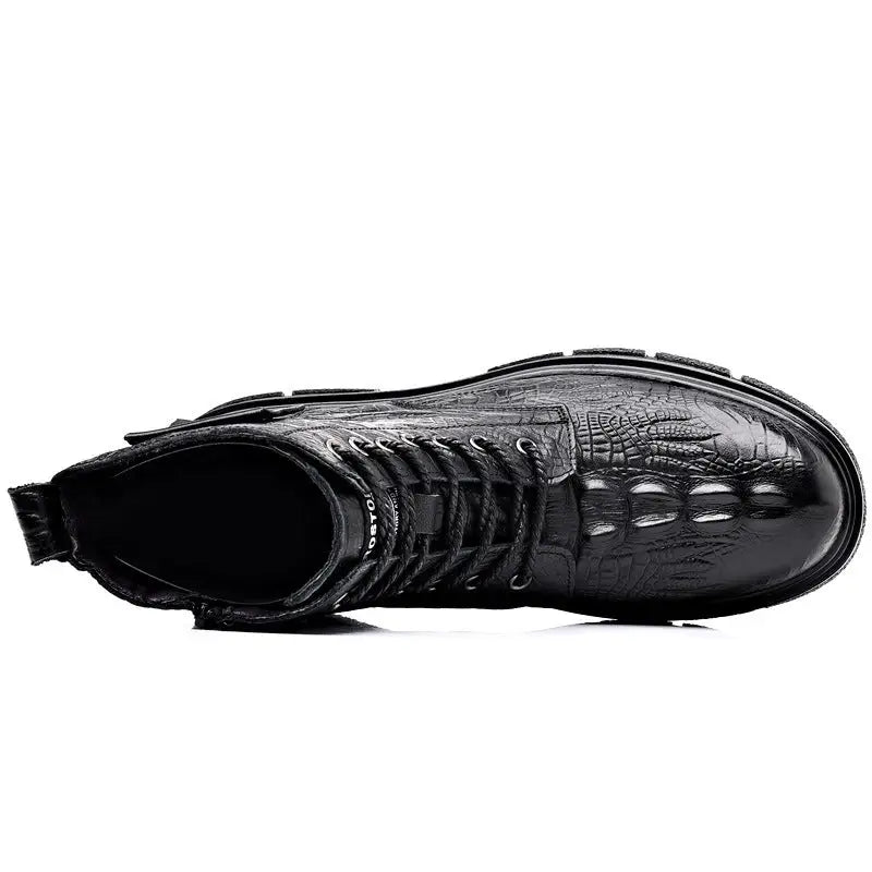 Men's Boots Winter Genuine Leather Martin Shoes Beyond Trends Hub