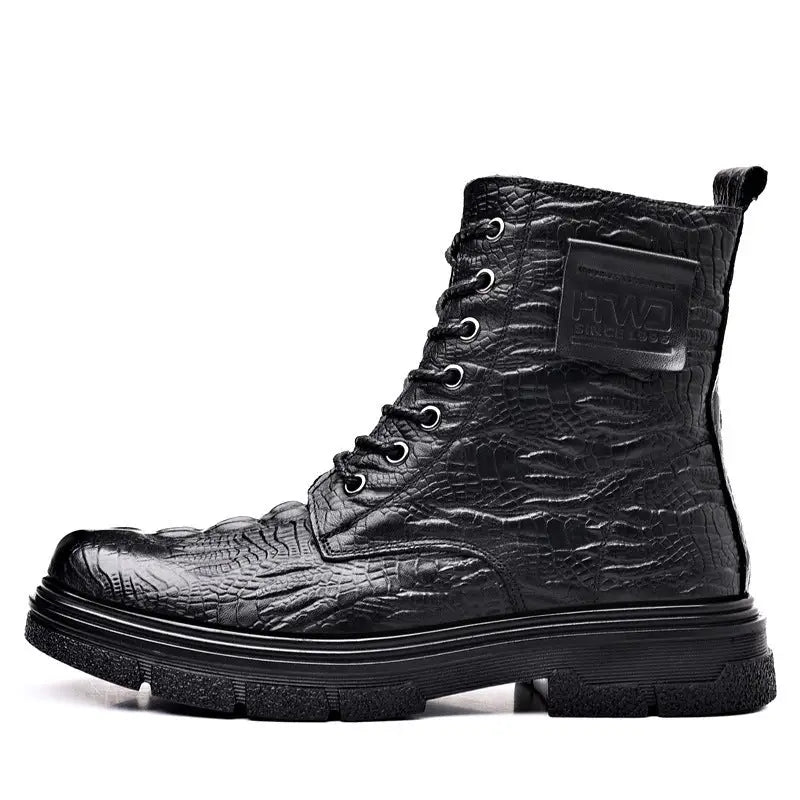 Men's Boots Winter Genuine Leather Martin Shoes Beyond Trends Hub