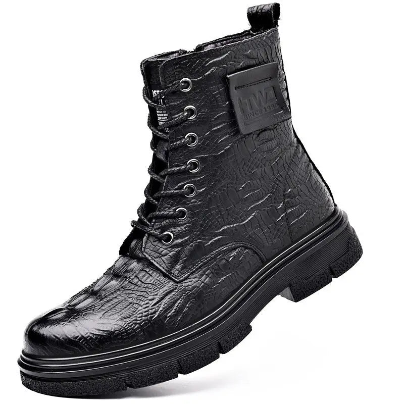 Men's Boots Winter Genuine Leather Martin Shoes Beyond Trends Hub