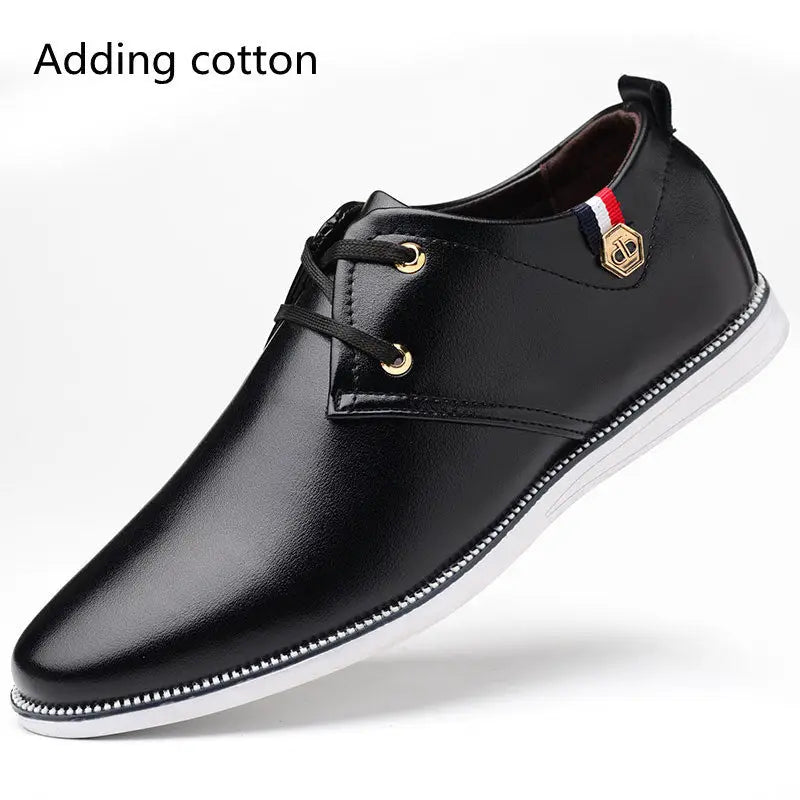 Men's Breathable Leather Shoes With Cow Tendons And Soft Soles Beyond Trends Hub