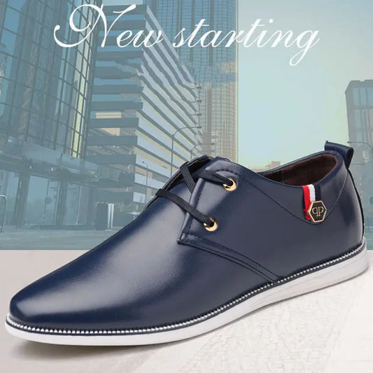 Men's Breathable Leather Shoes With Cow Tendons And Soft Soles Beyond Trends Hub